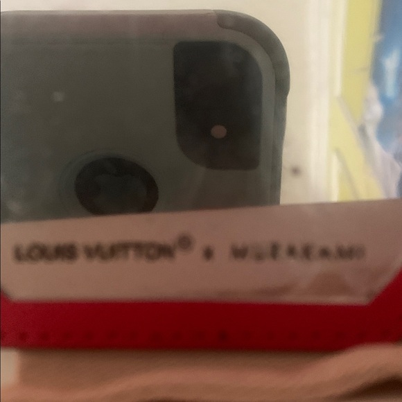 Monogram Lv mirror purse/bag charm w/Red Cherries - Picture 5 of 6